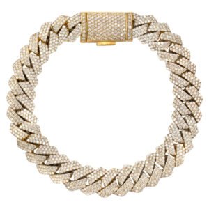 yellow gold cuban link